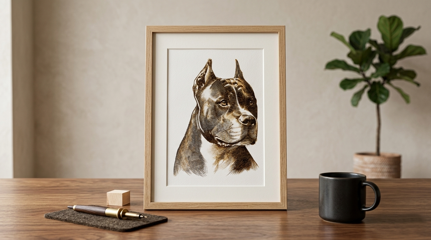 amstaff – szlachetny portret amstaff – szlachetny portret