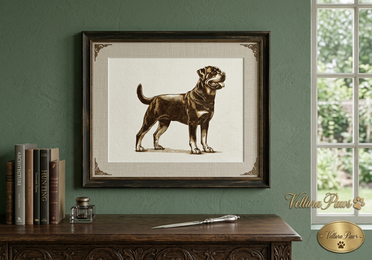 rottweiler – szlachetny portret rottweiler – szlachetny portret