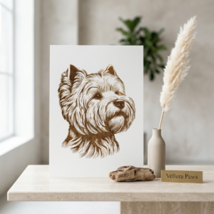 west highland white terrier – portret